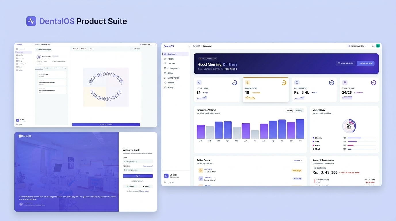 DentalOS-Pro interface preview