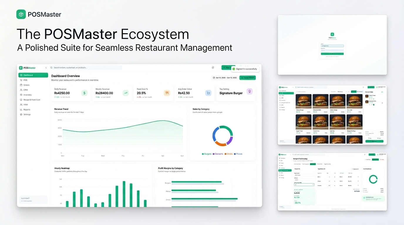 Yummy POS interface preview